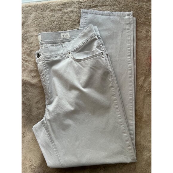 Brax Feel Good Light Gray Casual Pants Size 38/34 - Picture 12 of 12